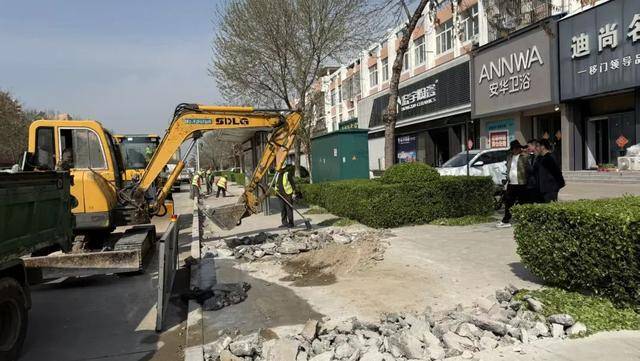 東平縣市政園林工程處：路面升級(jí)改造 提升市民出行體驗(yàn):園林工程